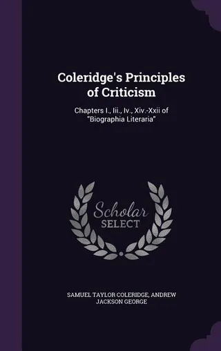 Coleridge's Principles of Criticism