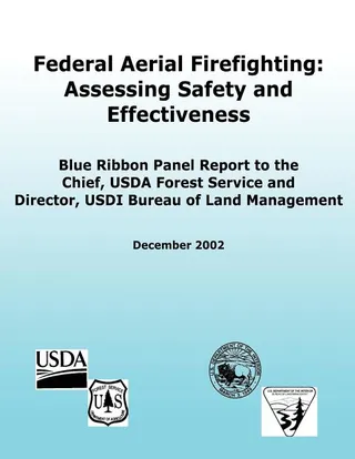 Federal Aerial Firefighting