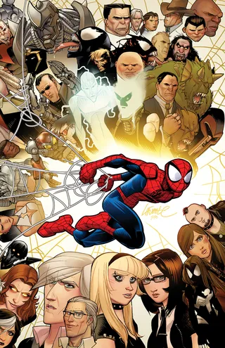 Ultimate Spider-Man Omnibus Vol. 5 David Lafuente Cover