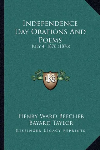 Independence Day Orations And Poems
