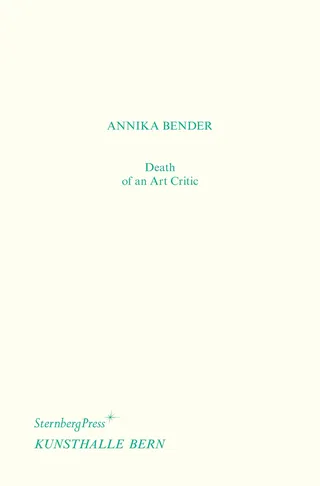Death of an Art Critic