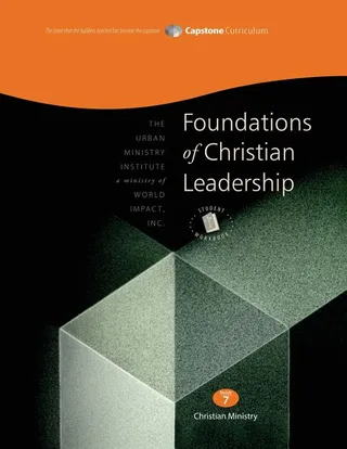 Foundations of Christian Leadership Student Workbook