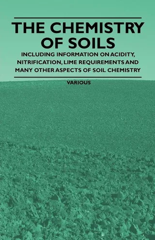 The Chemistry of Soils