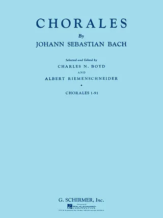 Chorales 1-91, Open Score