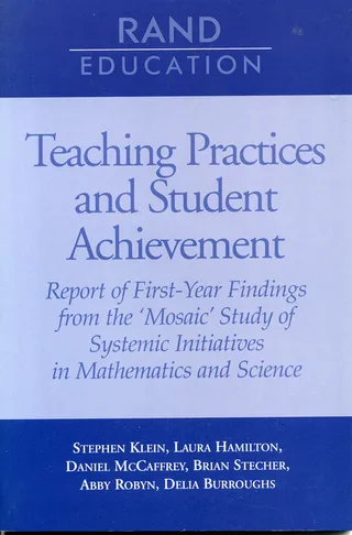 Teaching Practices and Student Achievement