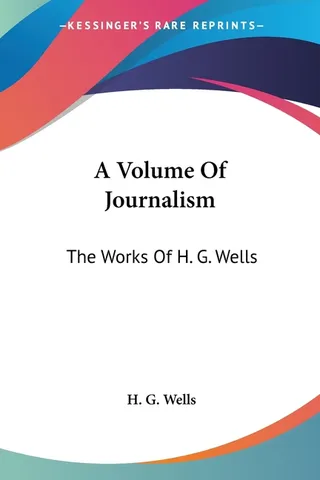 A Volume of Journalism