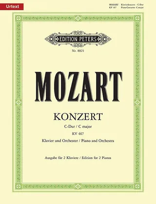 Piano Concerto No. 21 in C K467 for 2 Pianos