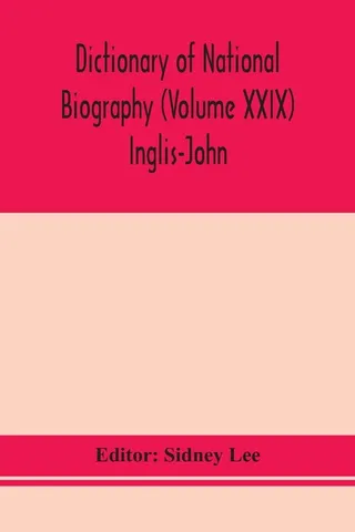 Dictionary Of National Biography