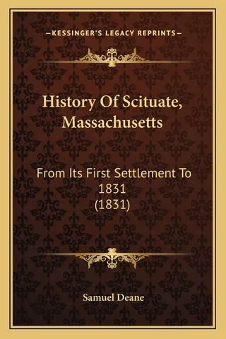 History Of Scituate Massachusetts
