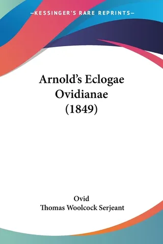 Arnold's Eclogae Ovidianae