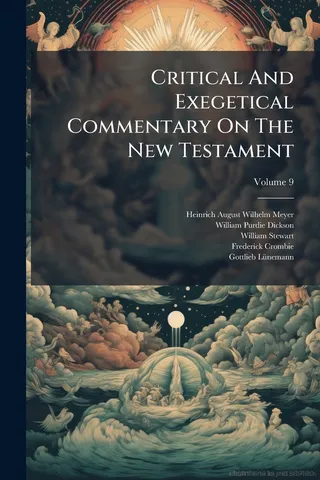 Critical and Exegetical Commentary on the New Testament