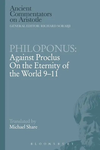 Against Proclus On the Eternity of the World