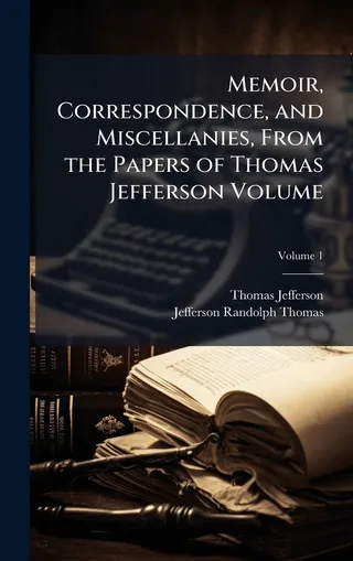 Memoir, Correspondence, and Miscellanies, From the Papers of Thomas Jefferson