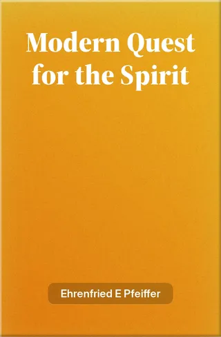 A Modern Quest for the Spirit