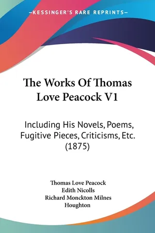 The Works of Thomas Love Peacock