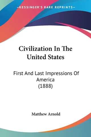 Civilization In The United States