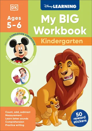 Disney Learning Big Workbook Kindergarten
