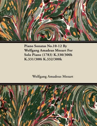 Piano Sonatas No.10-12
