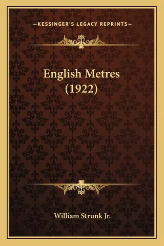 English Metres 1922