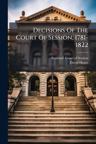 Decisions Of The Court Of Session