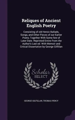 Reliques of Ancient English Poetry