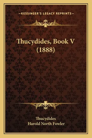 Thucydides Book V 1888