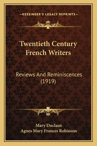 Twentieth Century French Writers