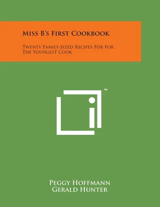 Miss B's First Cookbook