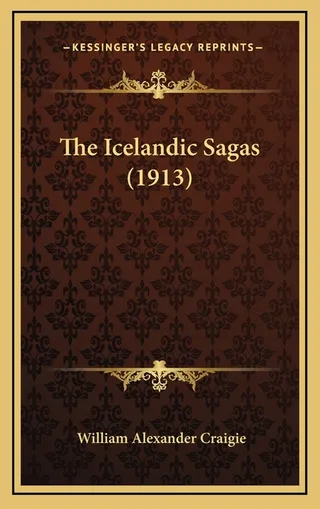 The Icelandic Sagas 1913