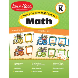 Take It to Your Seat Math Centers Grade K