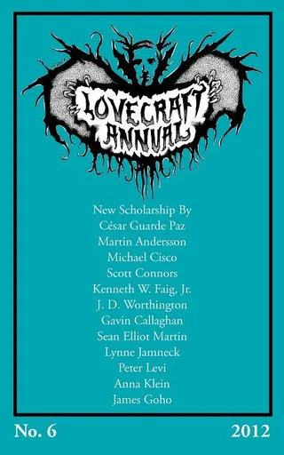 Lovecraft Annual No. 6 2012