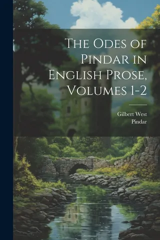 The Odes of Pindar in English Prose, Volumes 1 2