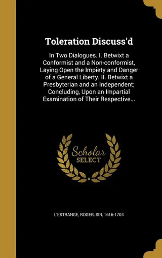 Toleration Discuss'd