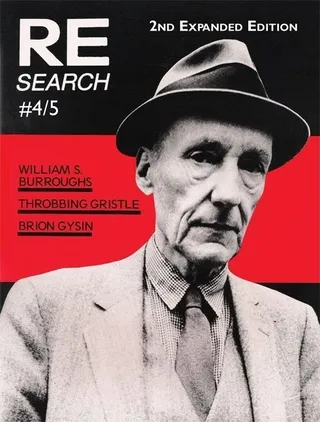 Re Search 4/5 William S. Burroughs, Throbbing Gristle, Brion Gysin