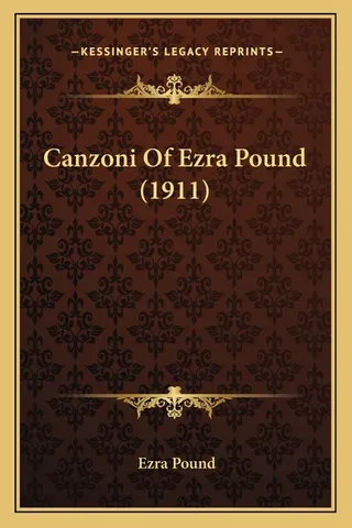 Canzoni Of Ezra Pound