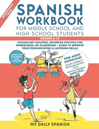Spanish Workbook for Middle School and High School Students