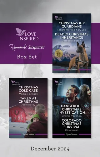 Perilous Christmas Pursuit / Lethal Holiday Hideout / Deadly Christmas Inheritance / Christmas Cold Case / Taken At Christmas / Dangerous Christmas Investigation / Colorado Christmas Survival