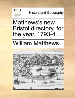 Matthews's new Bristol directory