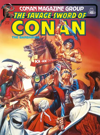 The Savage Sword of Conan The Original Comics Omnibus Vol.5