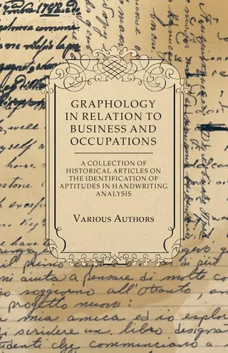 Graphology in Relation to Business and Occupations
