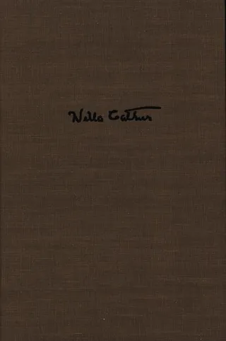 Willa Cather's Collected Short Fiction, 1892-1912