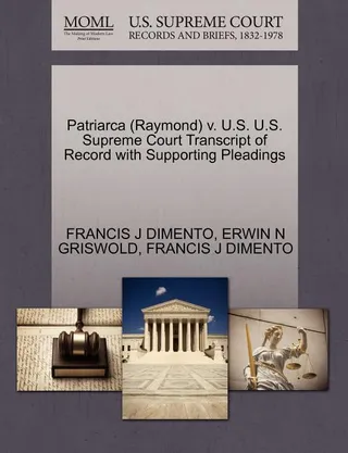 Patriarca (Raymond) v. U.S.