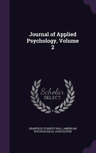 Journal of Applied Psychology