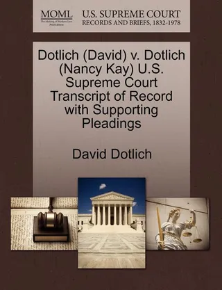 Dotlich (David) v. Dotlich (Nancy Kay)