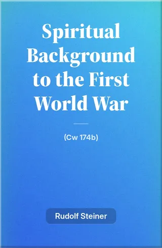 The Spiritual Background to the First World War