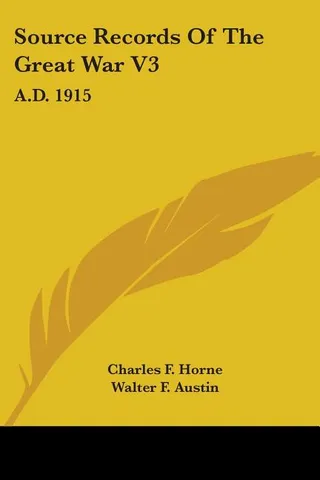 Source Records Of The Great War