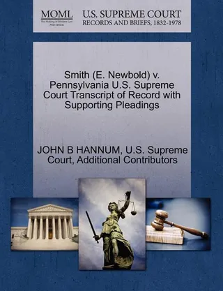 Smith (E. Newbold) v. Pennsylvania