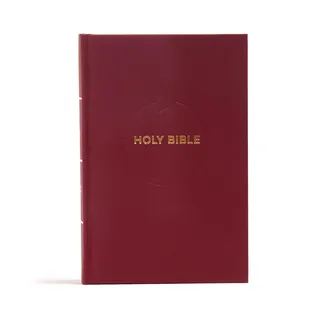 CSB Pew Bible, Garnet