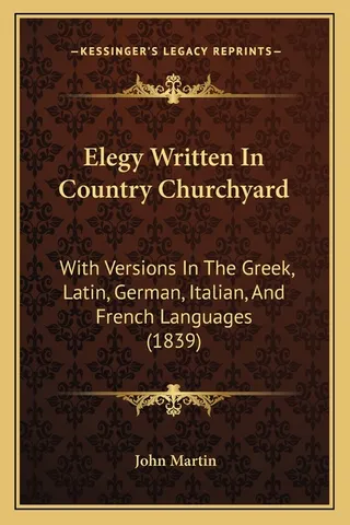 Elegy Written In Country Churchyard
