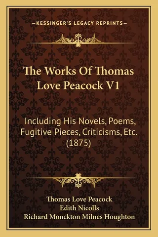 The Works Of Thomas Love Peacock V1